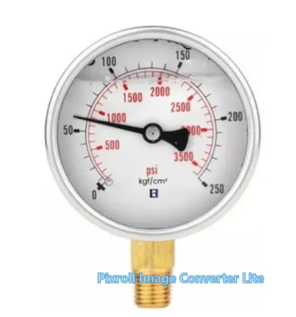 Imagem ilustrativa de Manômetro De Pressão Inox Vertical