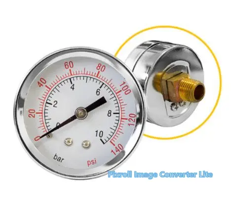 Imagem ilustrativa de Manômetro De Pressão Npt Horizontal Em São Paulo