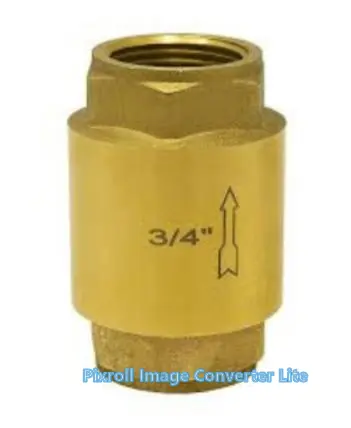 Imagem ilustrativa de Válvula Retenção Vertical