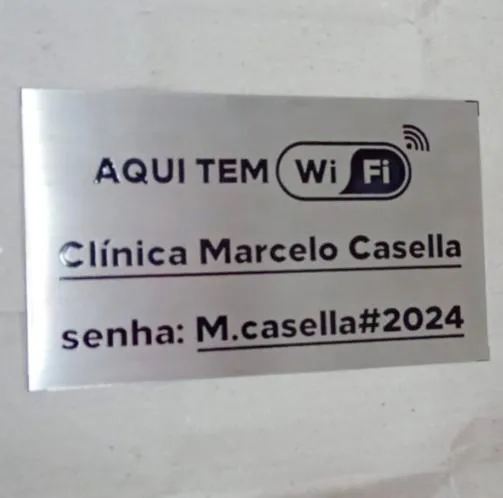 Imagem ilustrativa de Placa De Inauguração Aço Inox