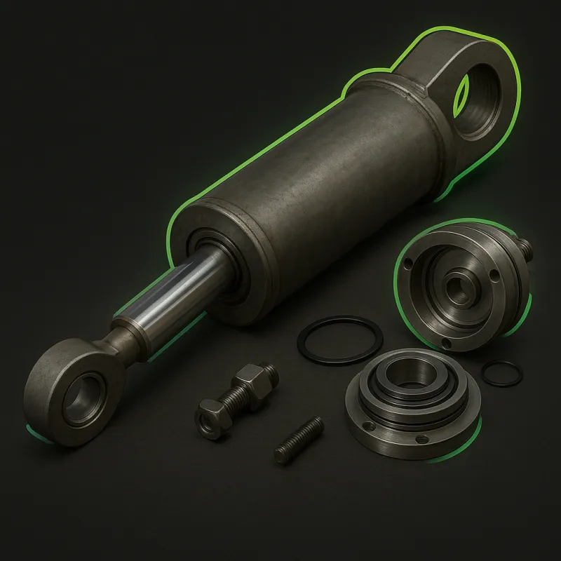 Imagem ilustrativa de Serviços de recuperação e Fabricação de Cilindros Hidráulicos