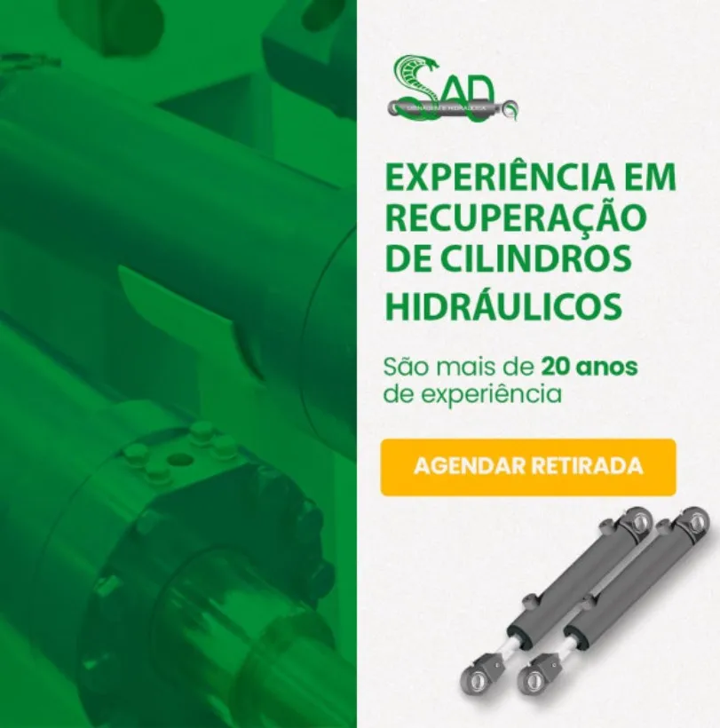Imagem ilustrativa de Conserto De Cilindro Hidráulico Para Siderúrgica