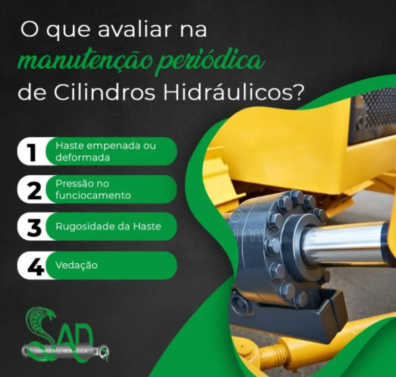 Imagem ilustrativa de Reparo De Cilindro Hidráulico Para Mineração