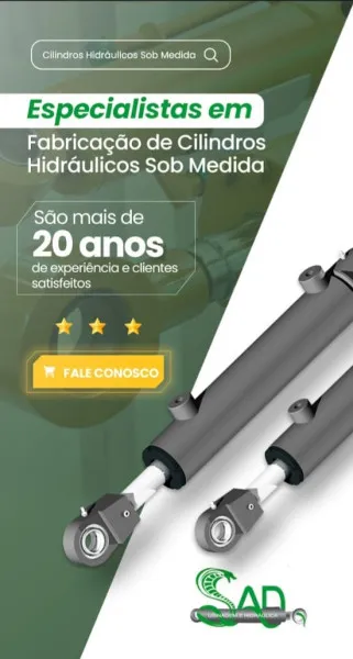 Imagem ilustrativa de Serviço De Fabricação De Cilindro Hidráulico