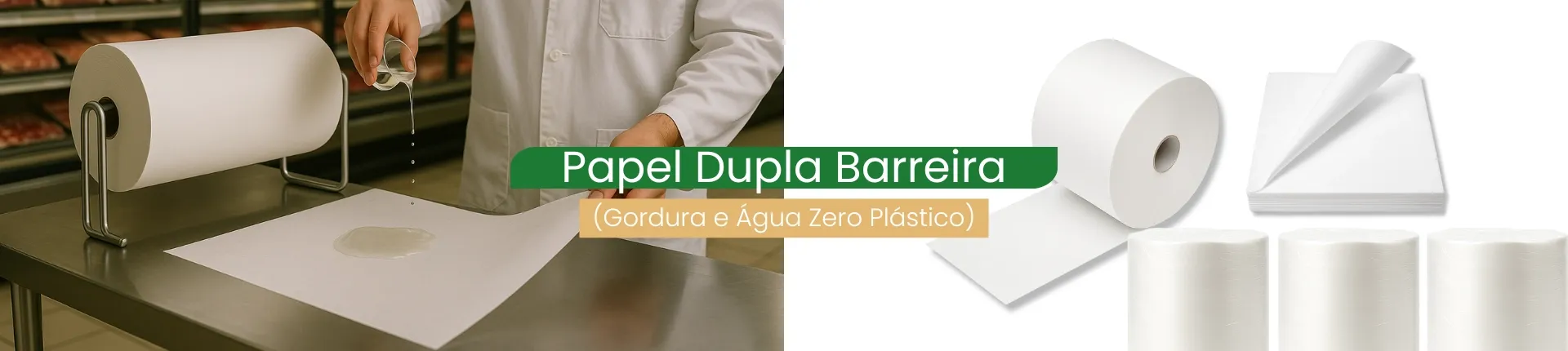 Imagem Ilustrativa de Papel Dupla Barreira