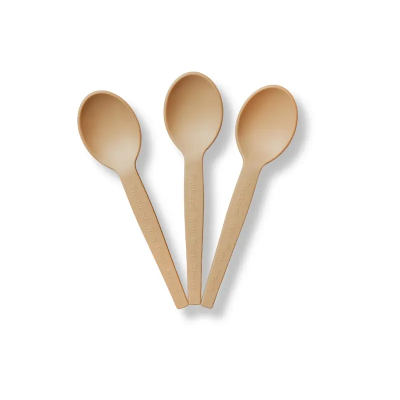 Colher Bagaço de Milho 16cm Biodegradável - 100un