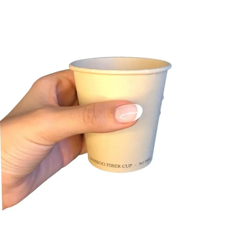 Copo Fibra Bambu 200ml Biodegradável Térmico - 1.000un