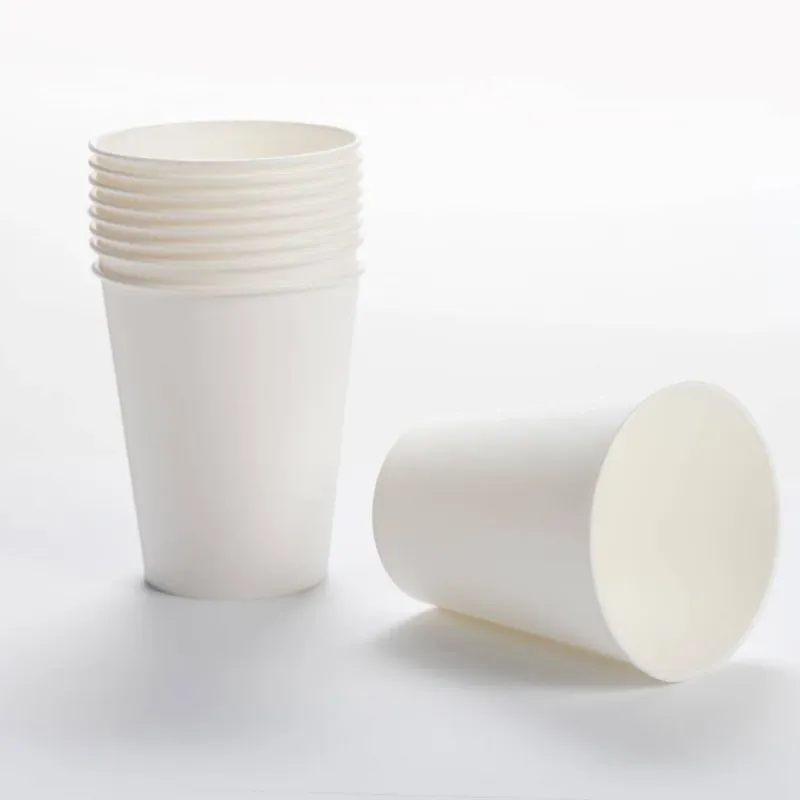 Copo Papel Branco 200ml Biodegradável Térmico - 1.000un