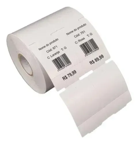 Etiqueta Tag Adesiva Neutra