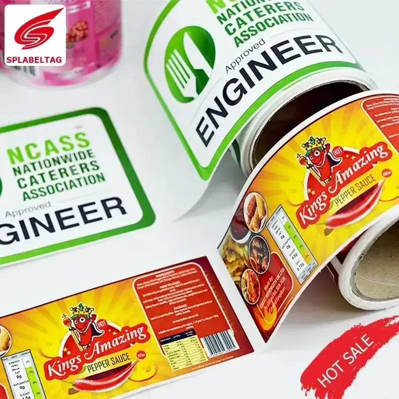 Rótulos e etiquetas para indústria alimentícia