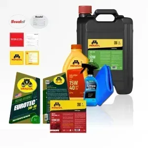 Rótulos e etiquetas para indústria automobilística