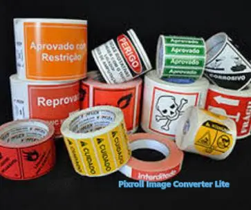 Imagem ilustrativa de Etiqueta Adesiva Termo Sensível