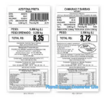 Imagem ilustrativa de Rótulo Balança Impressora