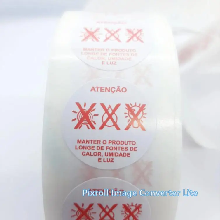 Imagem ilustrativa de Rótulo Termo Sensível