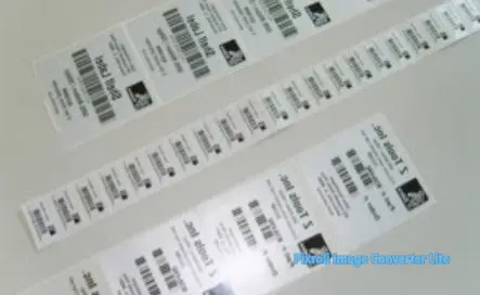 Imagem ilustrativa de Rótulos Termo Transferência