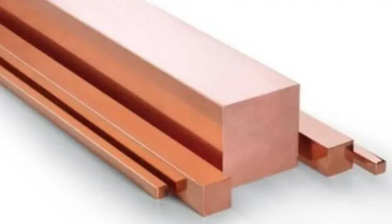 Imagem ilustrativa de Vergalhões Quadrados De Cobre