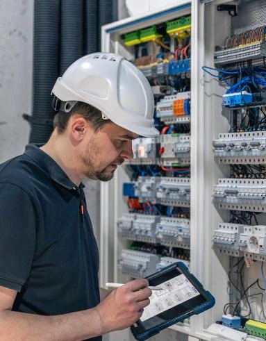 Imagem ilustrativa de Manutenção de sistemas elétricos corporativos