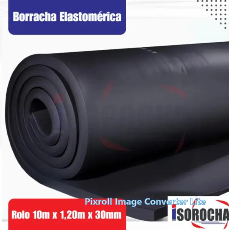 Imagem ilustrativa de Borracha Elastomérica Para Isolamento